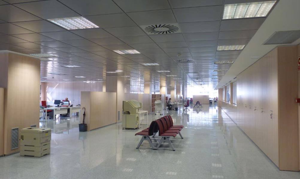 Edificio sede de las Direcciones Provinciales de TGSS y el INSS en Palencia