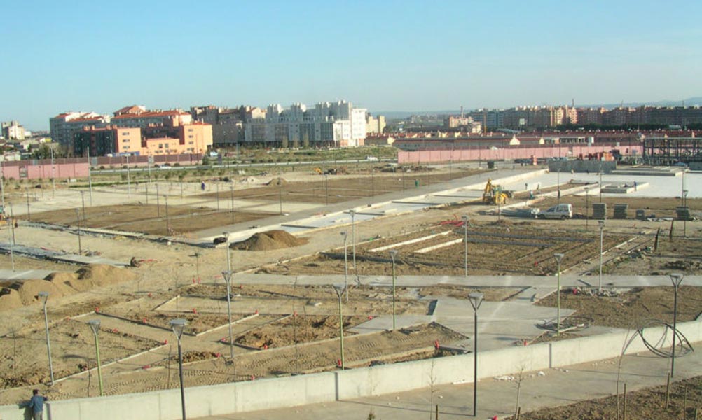 Urbanización Parque Goya II (parque - boulevar) 